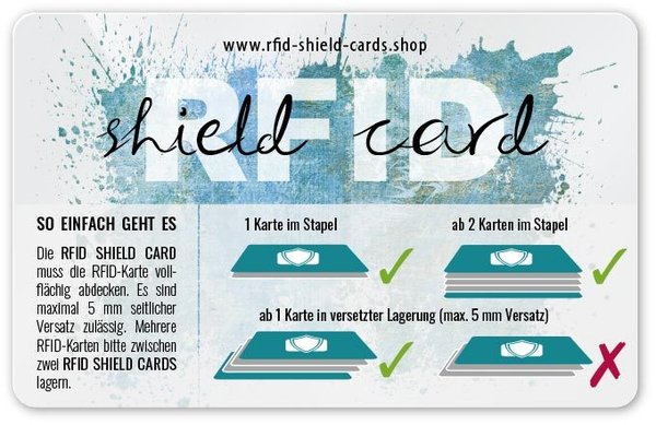 RFID SHIELD CARD - Splash